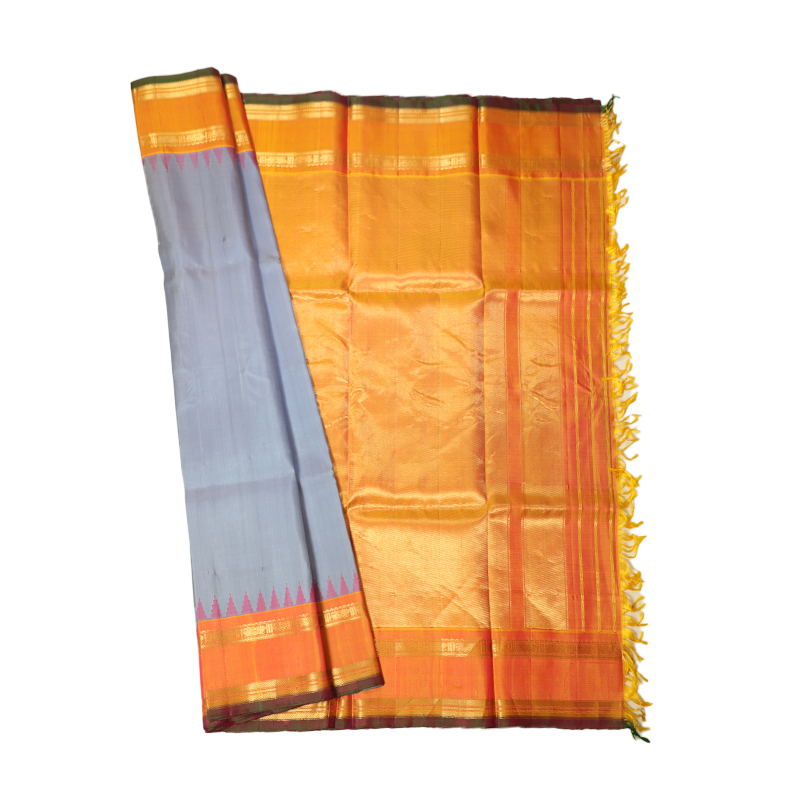 Lilac  gadwal silk