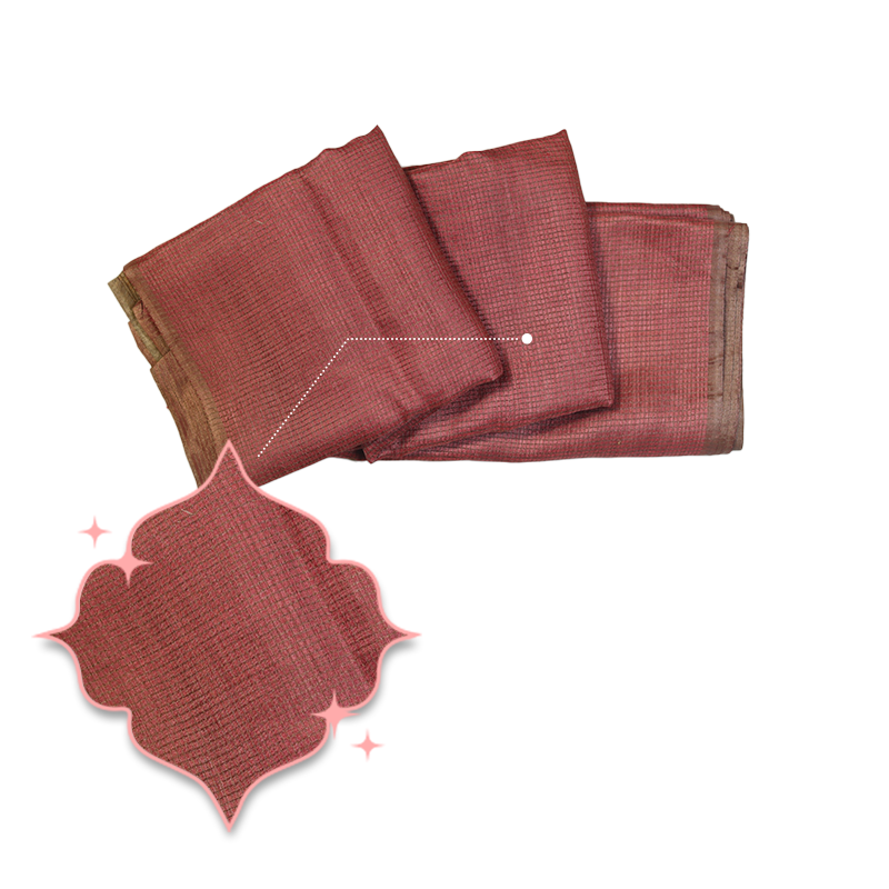 Onion pink tussersilk