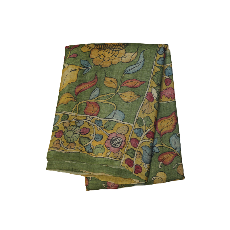 Green tussersilk